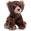 The Petting Zoo Brown Bear Stuffed Animal Plushie, Gifts for Kids, Wild Onez Babiez Zoo Animals, Brown Bear Plush Toy 6 inches(6 in)