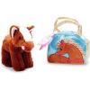 The Petting Zoo Brown Horse Stuffed Animal Plushie and Purse Set, Gifts for Kids, Wildlife Animal Toy, Brown Horse Plush Toy and Purse Pet Carrier