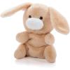 The Petting Zoo Bunny Rabbit Stuffed Animal Plushie, Gifts for Kids, Nuggetz Wildlife Animals, Tan Bunny Plush Toy, 6 inches