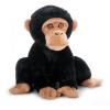The Petting Zoo Chimp Stuffed Animal Plushie, Gifts for Kids, Earth Keeperz Wildlife Animals, Zoologee Black Chimp Plush Toy, 12 inches
