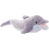 The Petting Zoo Dolphin Hand Puppet Stuffed Animal Plushie, Gifts for Kids, Puppetz Animals, Dolphin Interactive Puppets Plush Toy 19 Inches