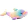 The Petting Zoo Dolphin Stuffed Animal Plushie, Ombrez Ocean Animals, Rainbow Dolphin Plush Toy 20 inches