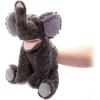 The Petting Zoo Elephant Hand Puppet Stuffed Animal Plushie, Gifts for Kids, Puppetz Animals, Elephant Interactive Puppets Plush Toy 12 Inches