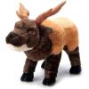 The Petting Zoo Elk Stuffed Animal Plushie, Gifts for Kids, Earth Keeperz Wildlife Animals, Zoologee Brown Elk Plush Toy, 12 inches