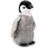 The Petting Zoo Emperor Penguin Chick Stuffed Animal Plushie, Gifts for Kids, Earth Keeperz Sealife Animals, Zoologee Grey Emperor Penguin Chick Plush Toy, 12 inches