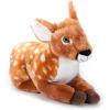 The Petting Zoo Fawn Stuffed Animal Plushie, Gifts for Kids, Earth Keeperz Wildlife Animals, Zoologee Brown Fawn Plush Toy, 12 inches