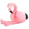 The Petting Zoo Flamingo Stuffed Animal Plushie, Gifts for Kids, Earth Keeperz Wildlife Animals, Zoologee Pink Flamingo Plush Toy, 10 inches