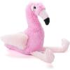The Petting Zoo Flamingo Stuffed Animal Plushie, Gifts for Kids, Sea Fuzzlez Animals, Flamingo Plush Toy, 10 inches