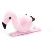 The Petting Zoo Flamingo Stuffed Animal Plushie Slap Bracelet, Gifts for Kids, Slapstix Wildlife Animals, Pink Flamingo Plush Toy, 9 inches