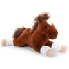 The Petting Zoo Floppy Chestnut Horse Stuffed Animal Plushie, Gifts for Kids, Wild Onez Barnyard Animals, Brown Horse Plush Toy, 16 inches