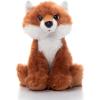 The Petting Zoo Fox Stuffed Animal Plushie, Gifts for Kids, Wild Onez Babiez Zoo Animals, Fox Plush Toy 6 inches(6 in)