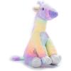 The Petting Zoo Giraffe Stuffed Animal Plushie, Ombrez Wildlife Animals, Rainbow Zoologee Giraffe Plush Toy 14 inches
