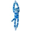 The Petting Zoo, Hanging Monkey Stuffed Animals, Plush Toys for Girls and Boys, Camo Monkey Plush Toy, 20inch (Pink)(Blue)