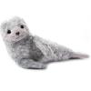 The Petting Zoo Harbor Seal Stuffed Animal Plushie, Gifts for Kids, Earth Keeperz Sealife Animals, Zoologee Grey Harbor Seal Plush Toy, 13 inches