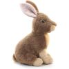 The Petting Zoo Hare Stuffed Animal Plushie, Gifts for Kids, Wild Onez Wildlife Animals, Rabbit Plush Toy 12 inches