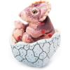 The Petting Zoo Hatchling Triceratops Dinosaur Stuffed Animal Plushie, Gift for Kids, Dinosaur Animals, Brown Dinosaur Plush Toy 8 inches
