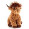 The Petting Zoo Highland Cow Plushie Stuffed Animal, Gifts for Kids, Wild Onez Wildlife Animals, Cow Plush Toy 12 inches