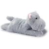The Petting Zoo Hippo Stuffed Animal Plushie Slap Bracelet, Gifts for Kids, Slapstix Wildlife Animals, Grey Hippo Plush Toy, 9 inches
