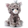 The Petting Zoo, Lash’z Gray Tabby Cat Stuffed Animal, Gifts for Girls, Plush Toy 10 inches