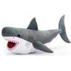 The Petting Zoo Megalodon Stuffed Animal Plushie, Gifts for Kids, Dinosaur Animals, Grey Dinosaur Plush Toy 32 inches