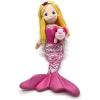 The Petting Zoo, Mermaid Doll with Axolotl Stuffed Animal, Gift for Girls, Mermaid Plush Doll with Axolotl Plush Toy, 17 inch (Ethnic), 3143x2A(Blonde)