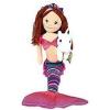 The Petting Zoo Mermaid Doll with Unicorn Stuffed Animal- Great Gifts for Girls, Mermaid Plush Doll with Unicorn Plush Toy, 17 inch (Red Hair)