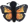 The Petting Zoo Monarch Butterfly Stuffed Animal Plushie Slap Bracelet, Gifts for Kids, Slapstix Wildlife Animals, Orange Monarch Butterfly Plush Toy, 9 inches