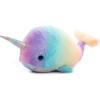 The Petting Zoo Narwhal Stuffed Animal Plushie, Ombrez Ocean Animals, Rainbow Narwhal Plush Toy 15 inches