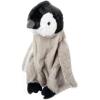 The Petting Zoo Penguin Stuffed Animal Plushie Backpack, Gifts for Kids, Sealife Animal Toy, Gray Penguin Plush Toy Book Bag, 20 inches