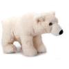 The Petting Zoo Polar Bear Stuffed Animal Plushie, Gifts for Kids, Earth Keeperz Wildlife Animals, Zoologee White Polar Bear Plush Toy, 14 inches