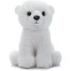 The Petting Zoo Polar Bear Stuffed Animal Plushie, Gifts for Kids, Wild Onez Babiez Zoo Animals, Polar Bear Plush Toy 6 inches(6 in)