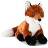 The Petting Zoo Red Fox Stuffed Animal Plushie, Gifts for Kids, Earth Keeperz Wildlife Animals, Zoologee Red Fox Plush Toy, 12 inches