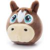 The Petting Zoo Red Fox Stuffed Animal Plushie, Squishiez Wildlife Animal Squeeze Toy, Red Fox Plush Toy, 3 inches(Brown)