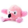 The Petting Zoo Red Fox Stuffed Animal Plushie, Squishiez Wildlife Animal Squeeze Toy, Red Fox Plush Toy, 3 inches(Pink)