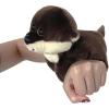 The Petting Zoo River Otter Stuffed Animal Plushie Slap Bracelet, Gifts for Kids, Slapstix Wildlife Animals, Otter Plush Toy 10 Inches