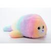 The Petting Zoo Seal Stuffed Animal Plushie, Ombrez Animals, Rainbow Seal Plush Toy 17 inches