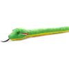 The Petting Zoo Snake Stuffed Animal Plushie, Gifts for Kids, Earth Keeperz Snake Animals, Zoologee Emerald Green Pit Viper Snake Plush Toy, 54 inches