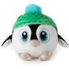 The Petting Zoo Snowball Penguin Stuffed Animal, Gifts for Kids, Christmas Plush Toys, 7 inch (Green Hat)(Green Hat)