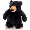 The Petting Zoo Stumpy Black Bear Stuffed Animal Plushie, Gifts for Kids, Wildlife Animals, Black Bear Plush Toy, 10 inches