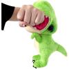 The Petting Zoo T-Rex Stuffed Animal Plushie Slap Bracelet, Gifts for Kids, Slapstix Animals, Green T-Rex Dinosaur Plush Toy 10 inches