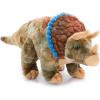 The Petting Zoo Triceratops Stuffed Animal Plushie, Gift for Kids, Dinosaur Animals, Triceratops Dinosaur Plush Toy, 20 inches