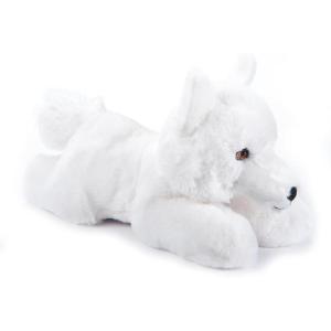 The Petting Zoo Arctic Fox Stuffed Animal Plushie, Gifts for Kids, Earth Keeperz Wildlife Animals, Zoologee White Arctic Fox Plush Toy, 10 inches