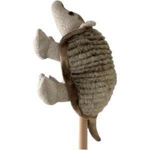 The Petting Zoo Armadillo Stuffed Animal Plushie, Gifts for Kids, Ride Along Hobby Animals, Armadillo Plush Toy, 36 inches