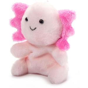 The Petting Zoo Axolotl Stuffed Animal Plushie, Gifts for Kids, Nuggetz Animals, Salamander Plush Toy, 6 inches