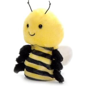 The Petting Zoo Bee Stuffed Animal Plushie, Gifts for Kids, Nuggetz Animals, Bee Plush Toy, 6 inches