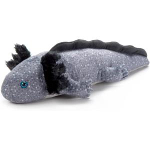 The Petting Zoo Black Axolotl Stuffed Animal Plushie, Gifts for Kids, Wild Onez Sealife Animals, Salamander Plush Toy, 21 inches