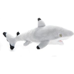 The Petting Zoo Blacktip Shark Stuffed Animal Plushie, Gifts for Kids, Earth Keeperz Sealife Animals, Zoologee Grey Blacktip Shark Plush Toy, 21 inches