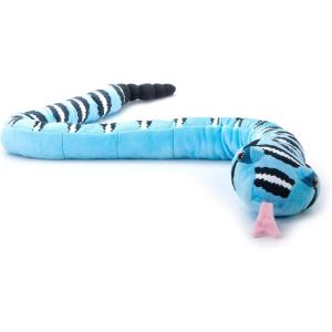 The Petting Zoo Blue Rock Rattlesnake Stuffed Animal, Gifts for Kids, Snake Plush Toy 54 inches