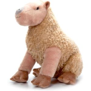 The Petting Zoo Capybara Stuffed Animal Plushie, Gifts for Kids, Wild Onez Wildlife Animals, Capybara Plush Toy, 20 inches