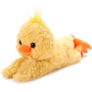The Petting Zoo Chick Stuffed Animal Plushie Slap Bracelet, Gifts for Kids, Slapstix Wildlife Animals, Yellow Chick Plush Toy, 9 inches